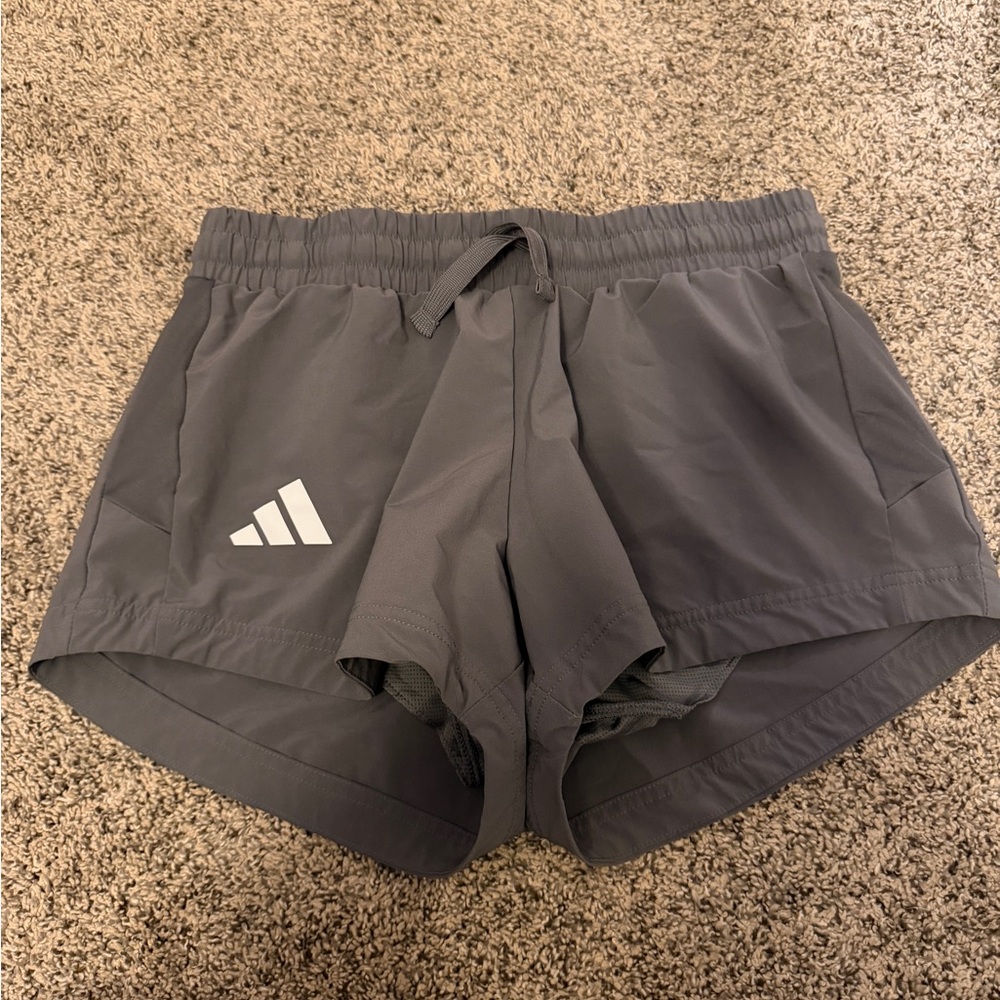 Adidas Women's Charcoal Athletic Shorts